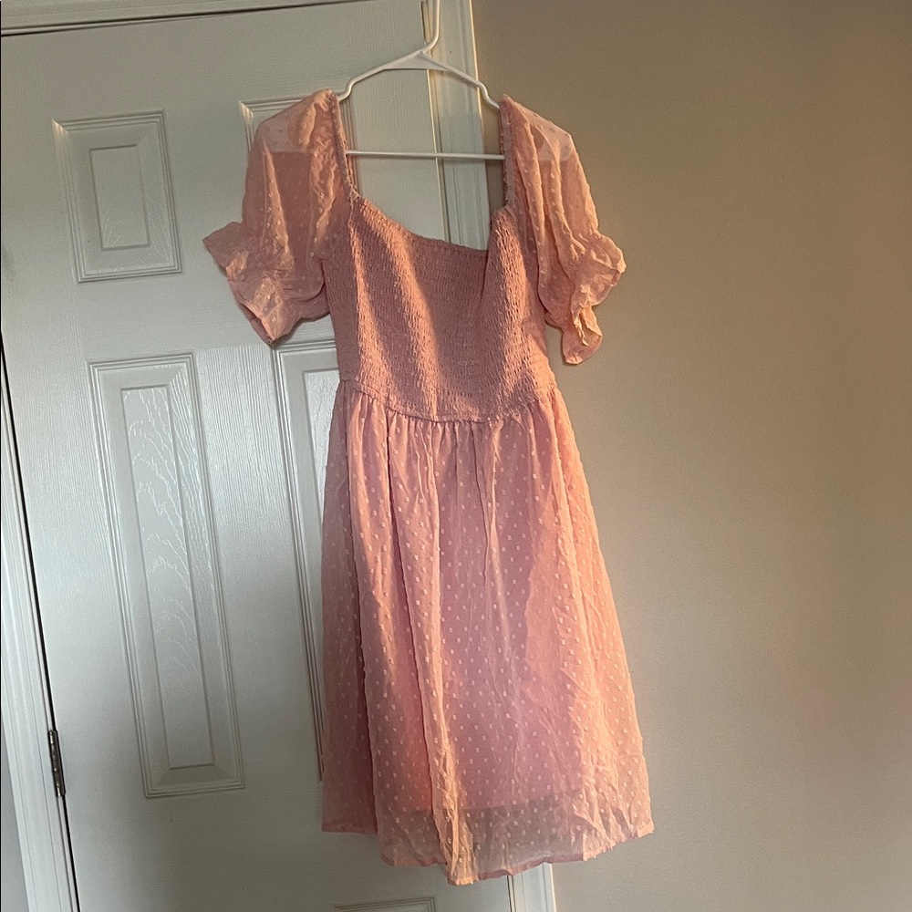 Charming Pink Women’s Dress